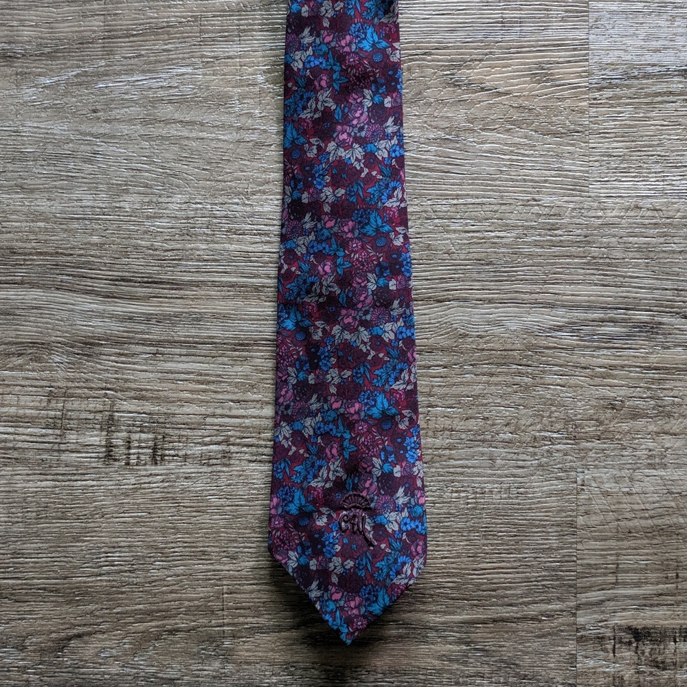 Countess Mara Floral Tie - Vintage